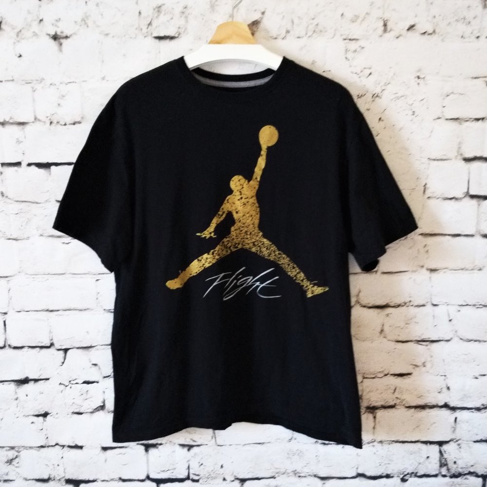 Jordan Flight Graphic Crew Neck T-shirt Men's XL.